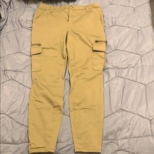 Khaki cargo pants
